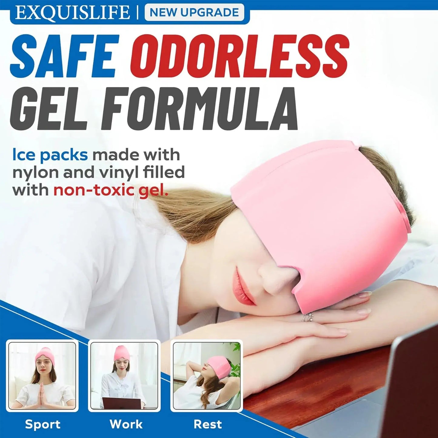 Headache & Migraine Relief Hat ONUSY
