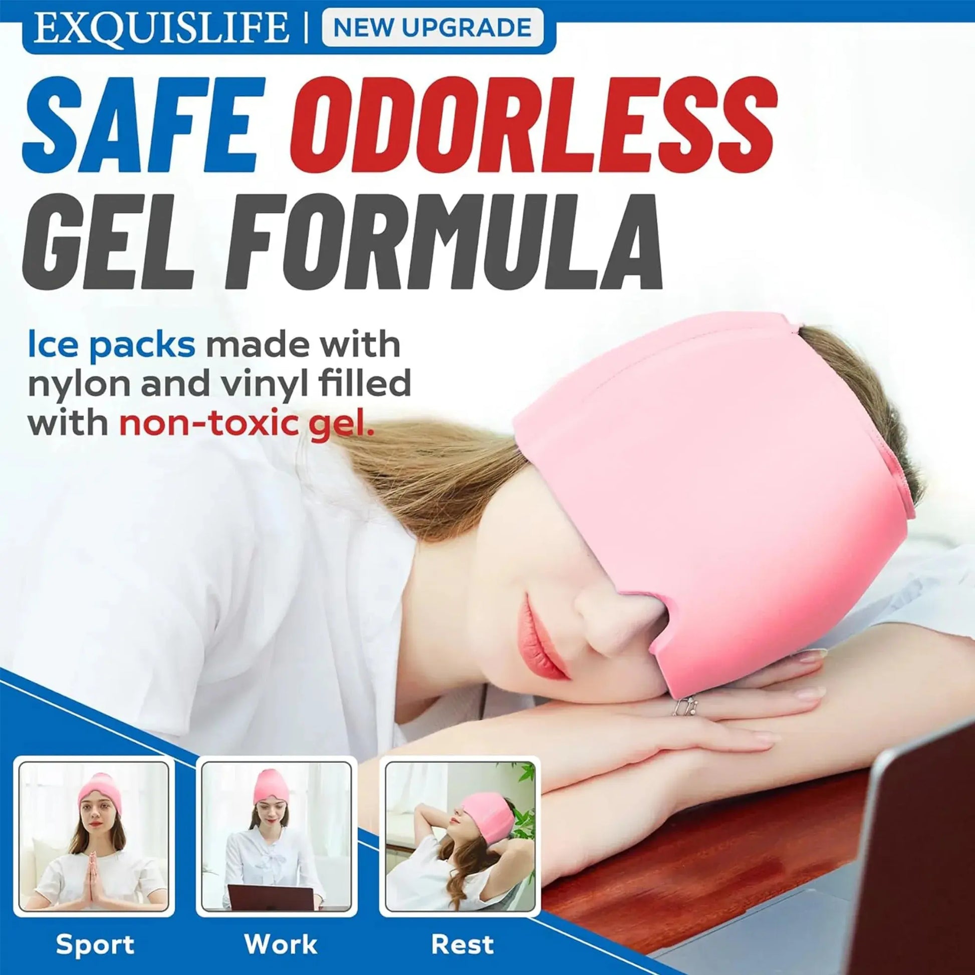 Headache & Migraine Relief Hat ONUSY