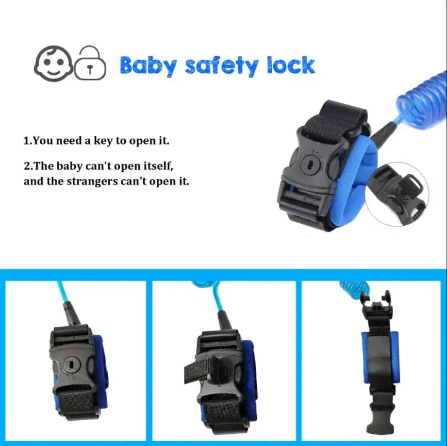 Baby Walking Hand belt band for toddlers wristband for kids best for umrah and hajj, travelling purpose, safe secure ONUSY