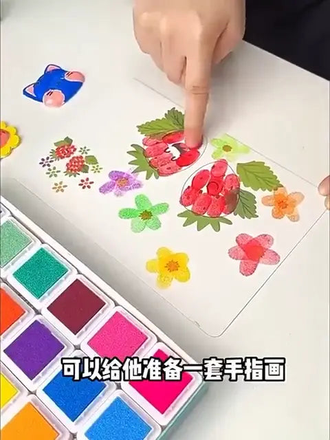 DIY Finger Painting & Coloring Set for Kids ONUSY