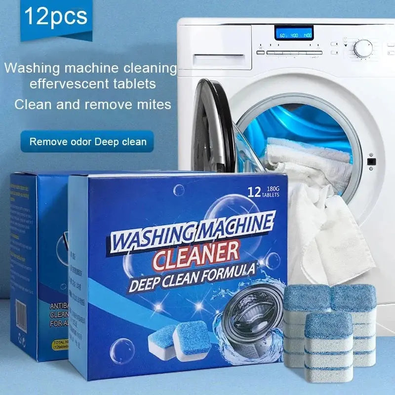 Washing Machine Cleaner Tablets, 12 Pcs ONUSY