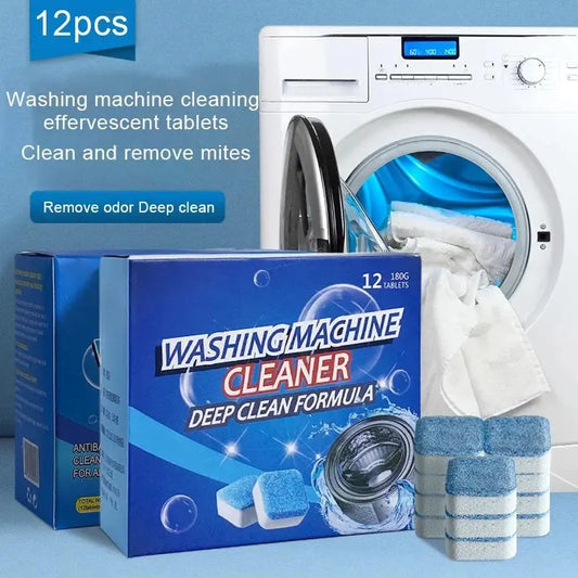 Washing Machine Cleaner Tablets, 12 Pcs ONUSY