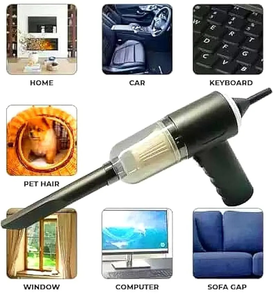 3 in 1 Vacuum Cleaner (Model No. AS-228) – Portable, Rechargeable, and Powerful Cleaning Device ONUSY.com