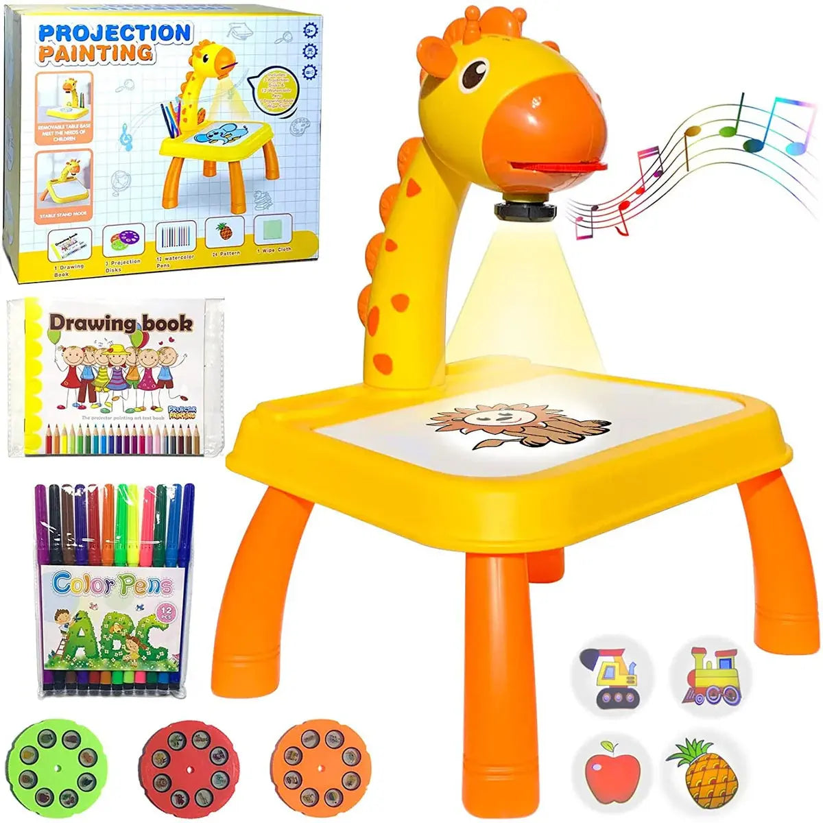 Kids Painting Projector – Fun Drawing & Tracing Art Toy with Light ONUSY.com