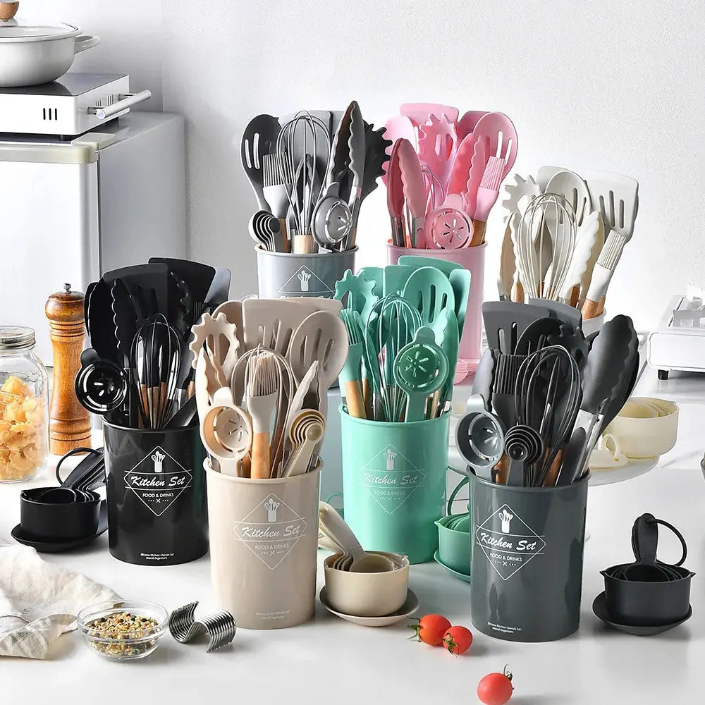 Silicone Cooking Utensil Set - 12psc ONUSY