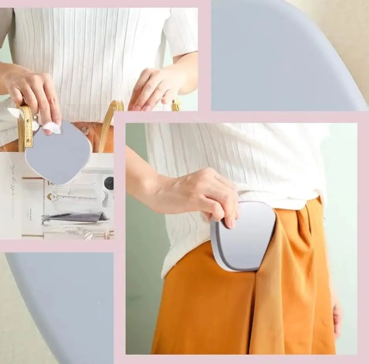 Jewelry Storage Box with Mirror – Portable Organizer for Rings, Earrings & Necklaces ONUSY.com