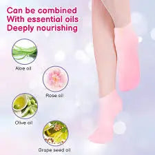 Moisturizing Silicone Socks – Comfortable Jelly Socks for Soft & Smooth Feet ONUSY.com