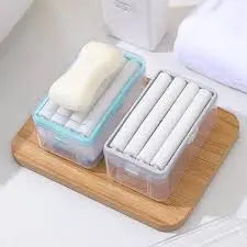 Soap Foaming Box – Portable Soap Holder with Built-in Foam Pump for Bathroom & Travel ONUSY.com
