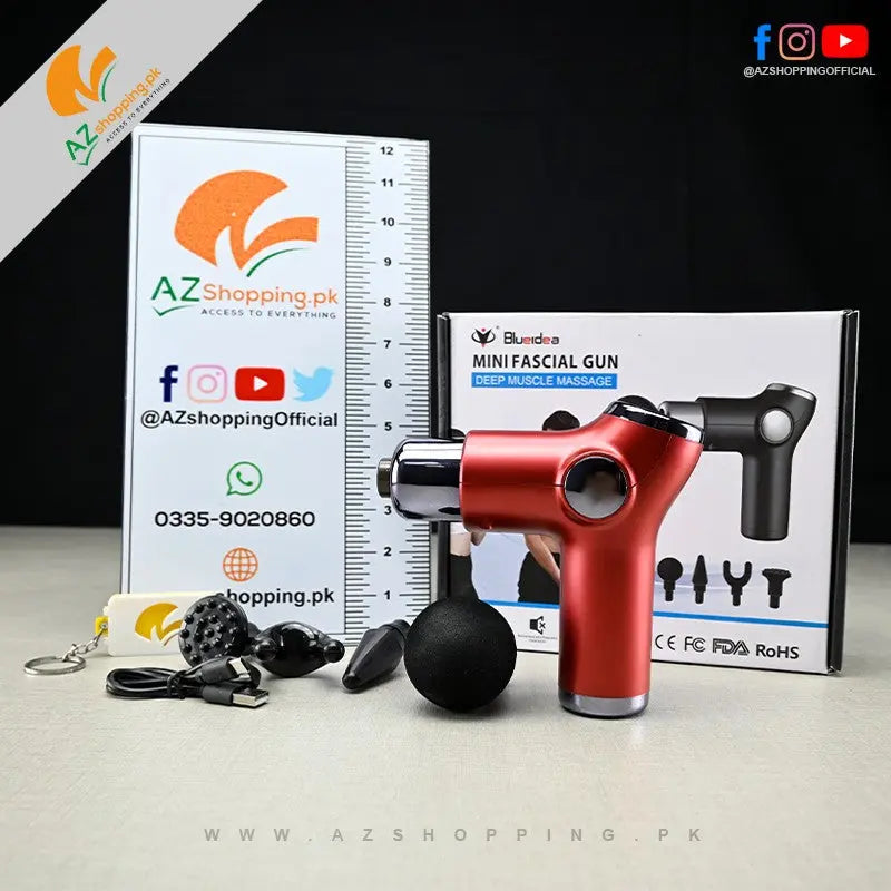 Mini Digital Facial Gun Massager – Portable Rechargeable Face & Body Relaxation Device ONUSY.com