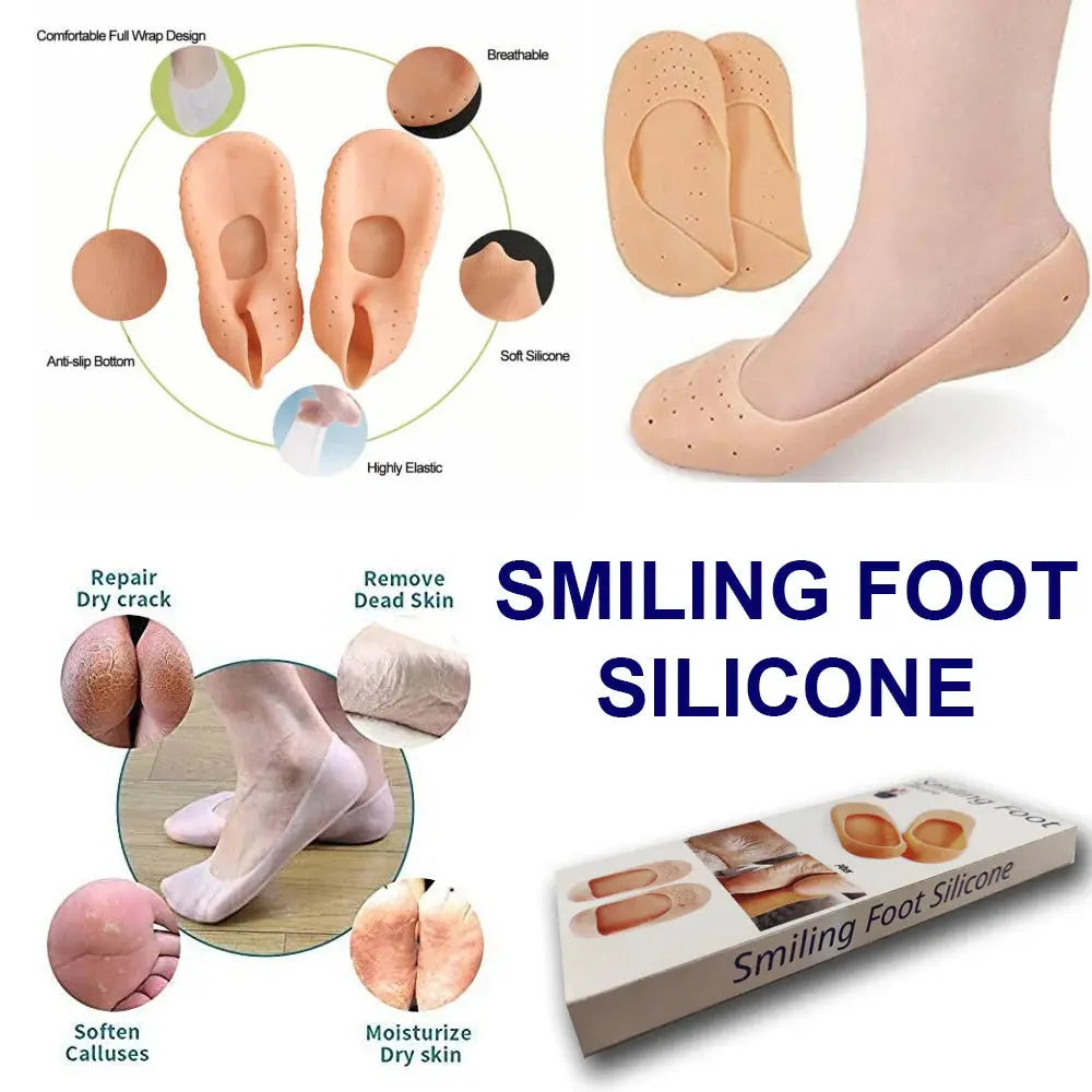 Moisturizing Silicone Socks – Comfortable Jelly Socks for Soft & Smooth Feet ONUSY.com